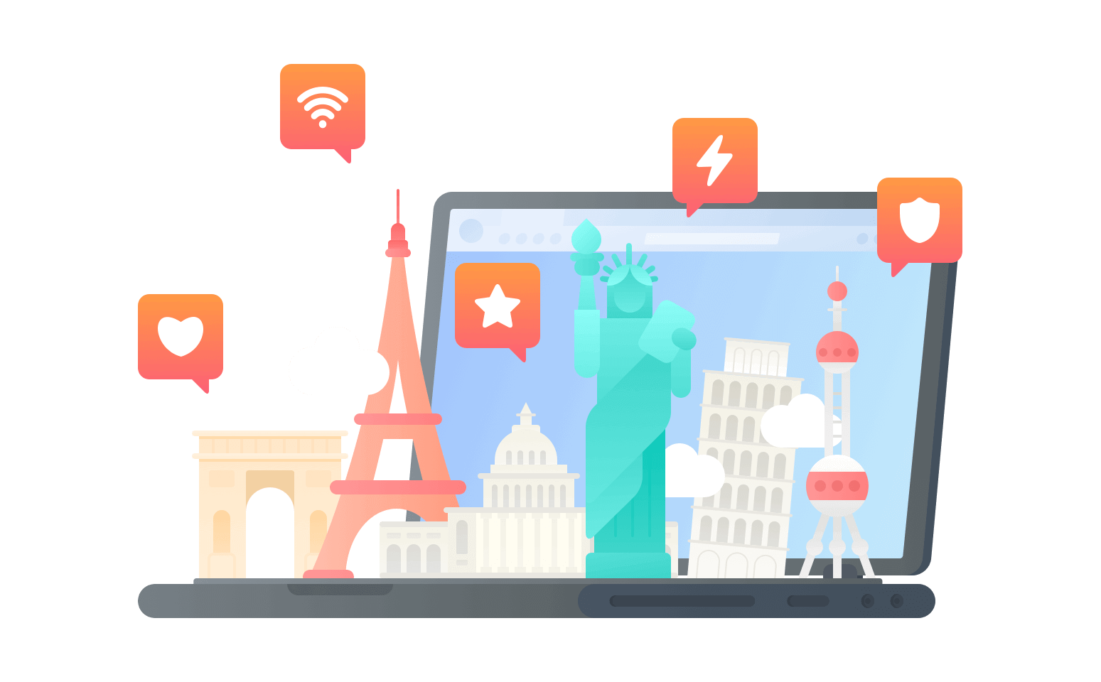 在纽埃连接到中国的加速器 - 华人VPN